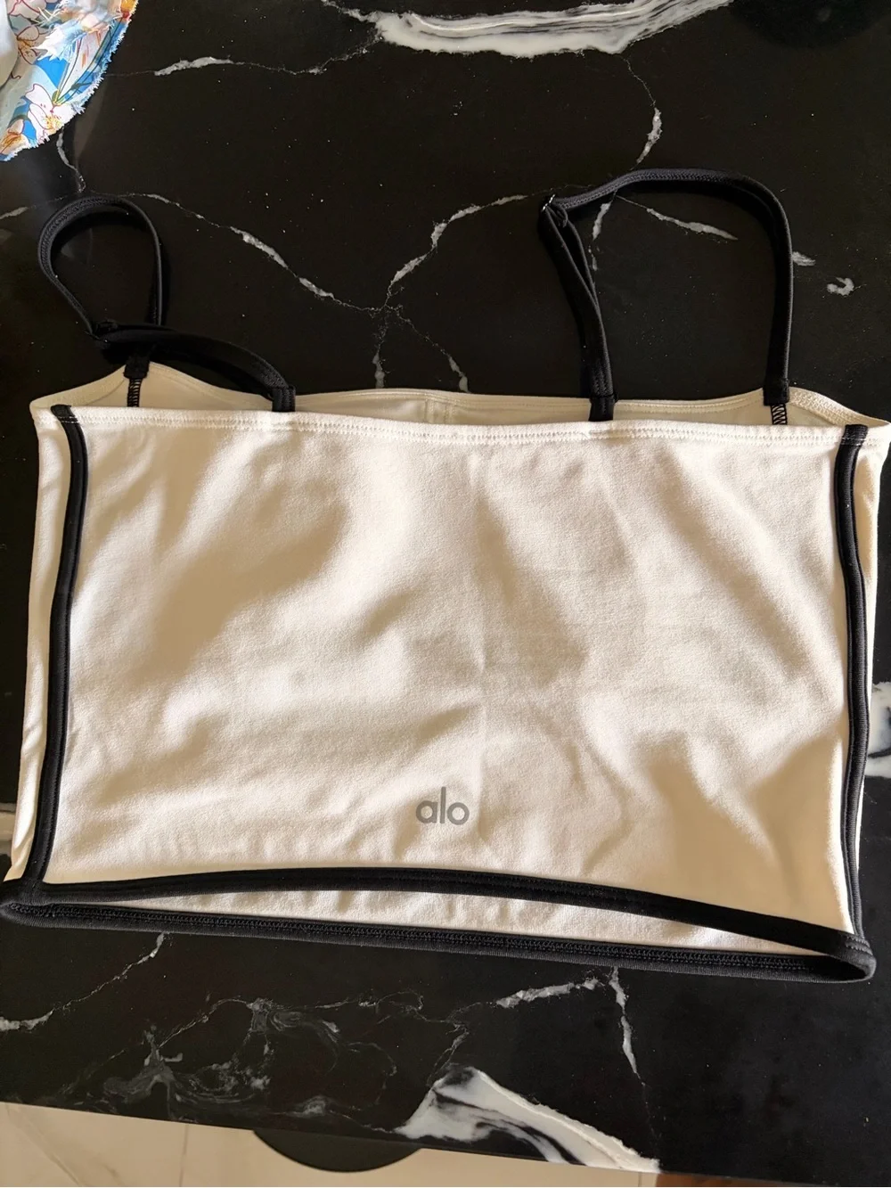 ALO Yoga airbrushed streamlined bra tank